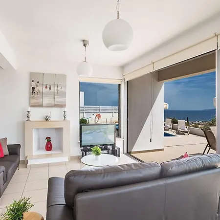 Tavrou Enas - Stunning 3 Bedroom Latchi With Pool With Panoramic 尼奥克瑞奥