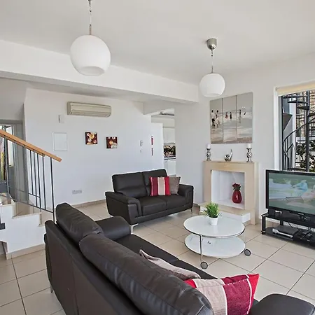 别墅 Tavrou Enas - Stunning 3 Bedroom Latchi With Pool With Panoramic